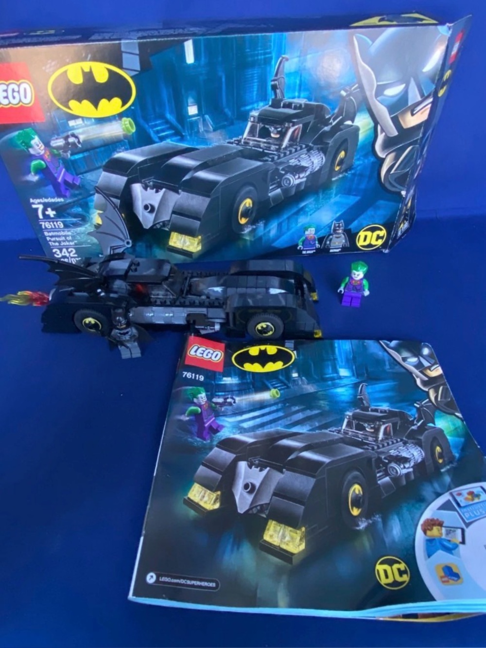 LEGO DC Batman Batmobile: Pursuit of The Joker (76119), Complete w/ Box & Manual